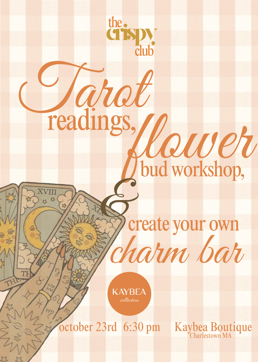 Crispy Club: Charm Bar + Tarot Night @ Kaybea Boutique